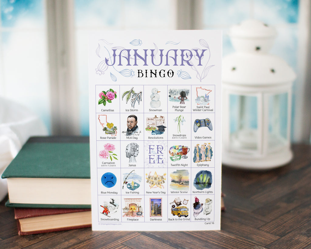 January Bingo Glossary