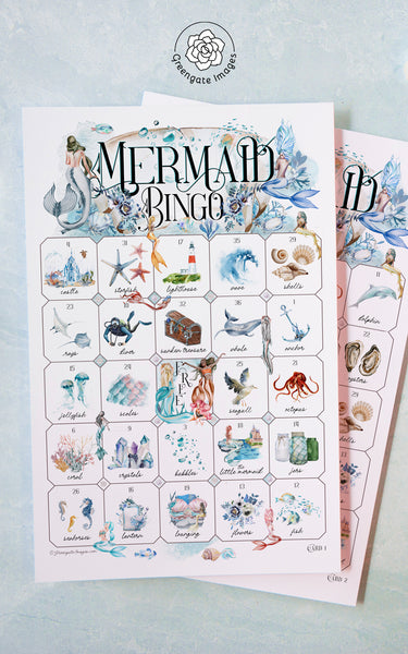 Mermaid Bingo - Greengate Images