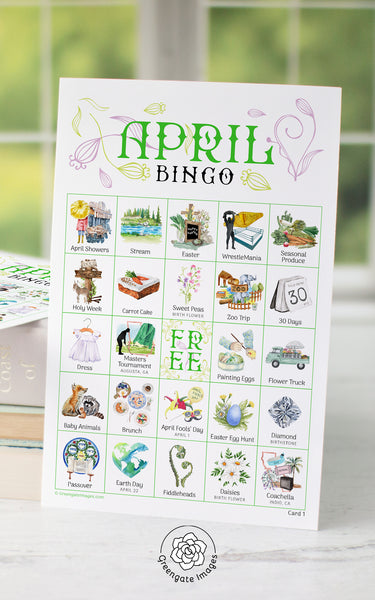 April Bingo - Greengate Images