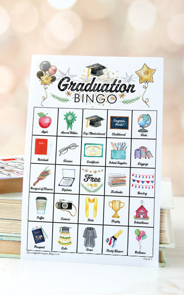 Graduation Bingo - Color - Greengate Images