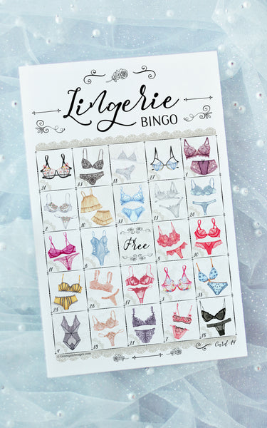 Lingerie Bingo Game - Greengate Images