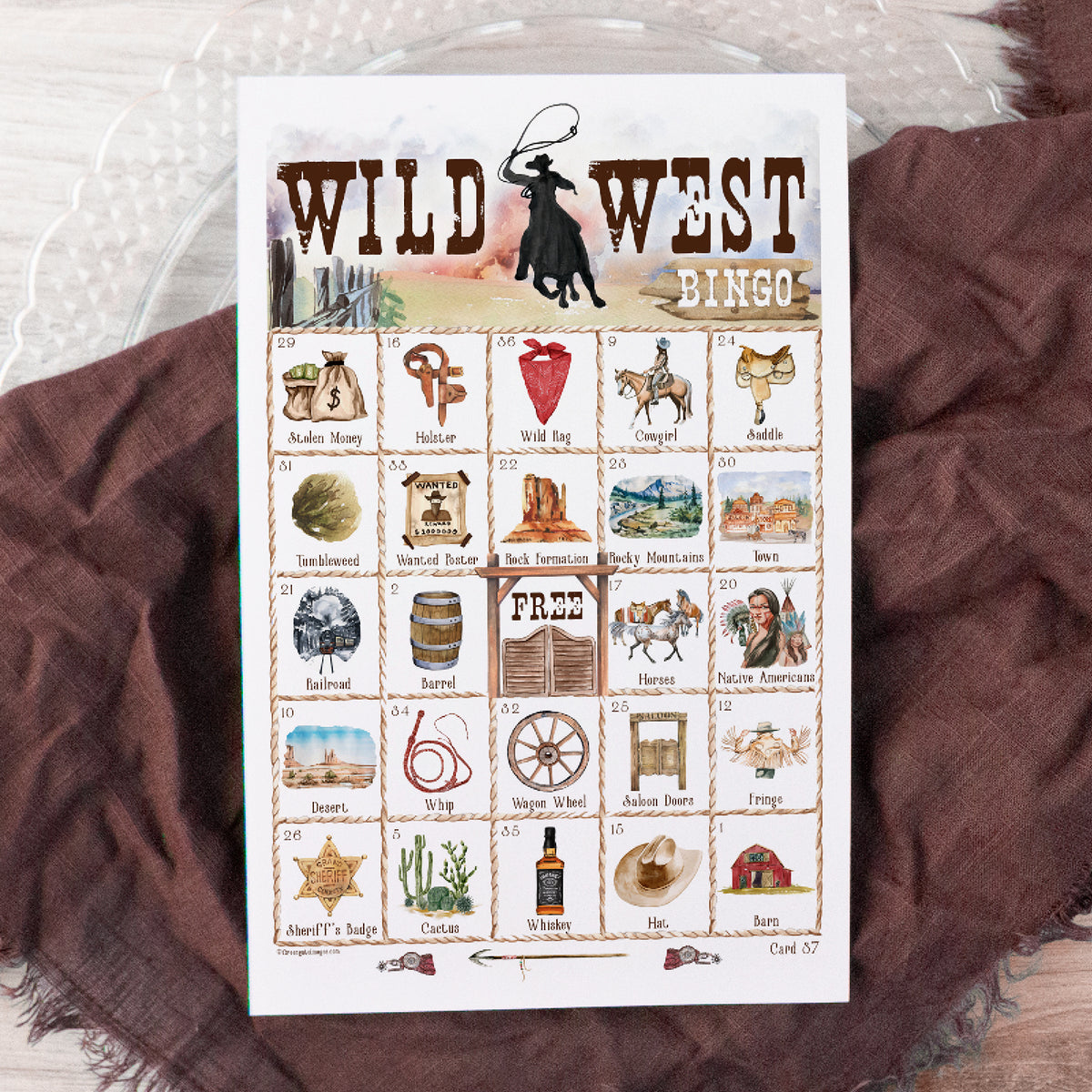 Wild West Bingo – Greengate Images