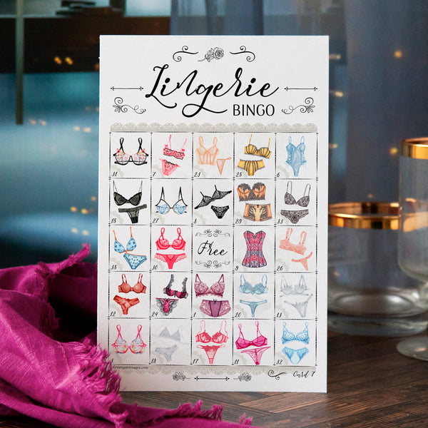 Lingerie Bingo Game - Greengate Images