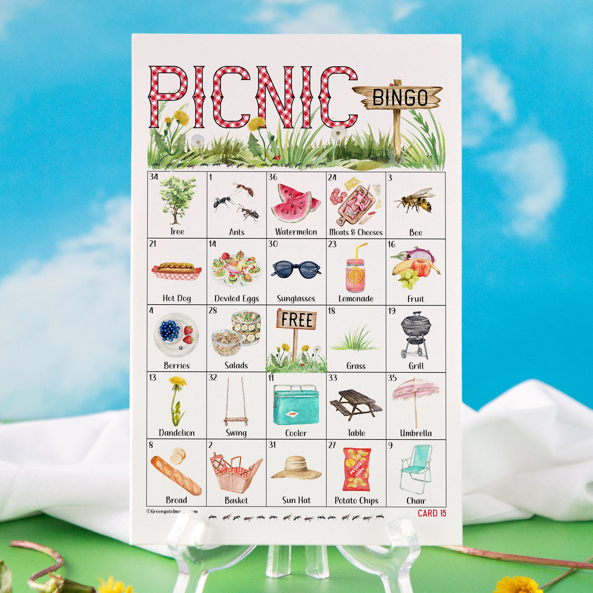 Picnic Bingo – Greengate Images
