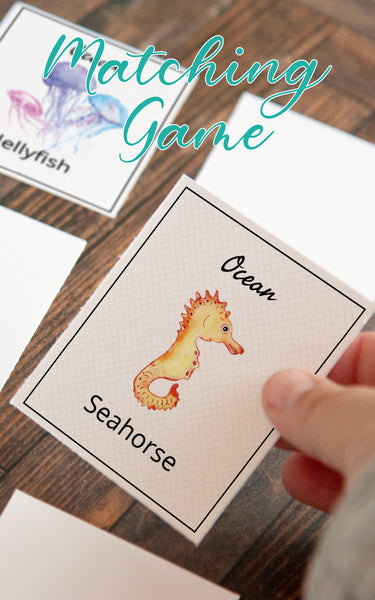 Ocean Memory Game - Greengate Images