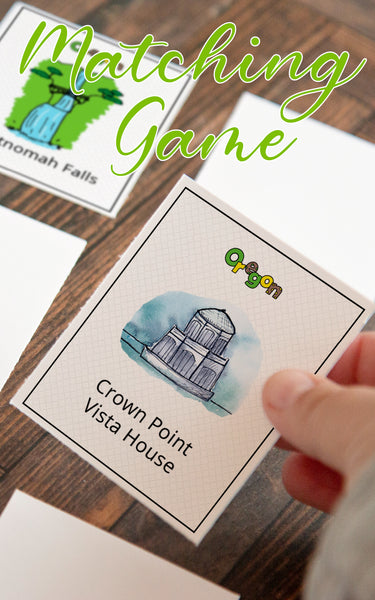 Oregon Memory Game - Greengate Images