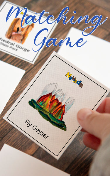 Nevada Memory Game - Greengate Images
