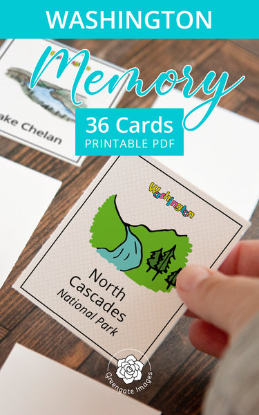 Washington Memory Game - Greengate Images