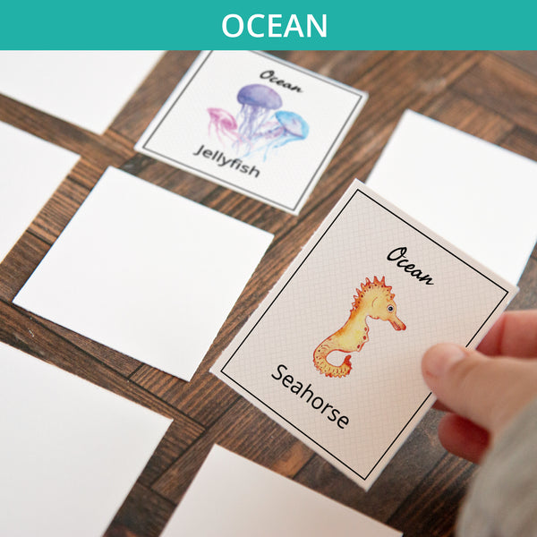 Ocean Memory Game - Greengate Images