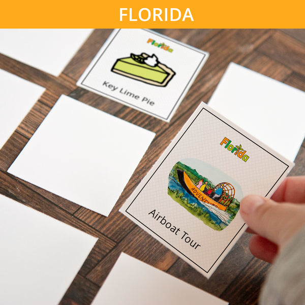 Florida Memory Game - Printable Digital Download by Greengate Images
