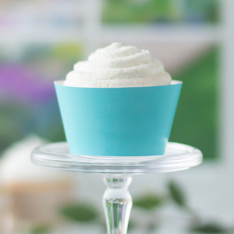Aquamarine Cupcake Wrapper