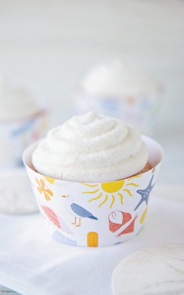 Summer Beach Cupcake Wrapper - Greengate Images