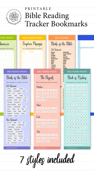 Bible Bookmark Set - Color - Greengate Images
