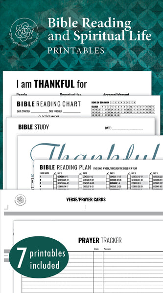 Bible Study and Spiritual Life Pack - Greengate Images
