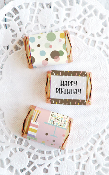 Birthday Nugget Wrappers - Greengate Images