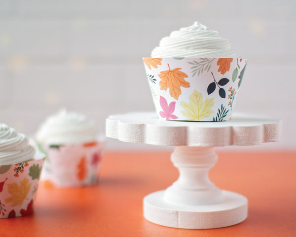 Fall Leaves Cupcake Wrappers - Greengate Images