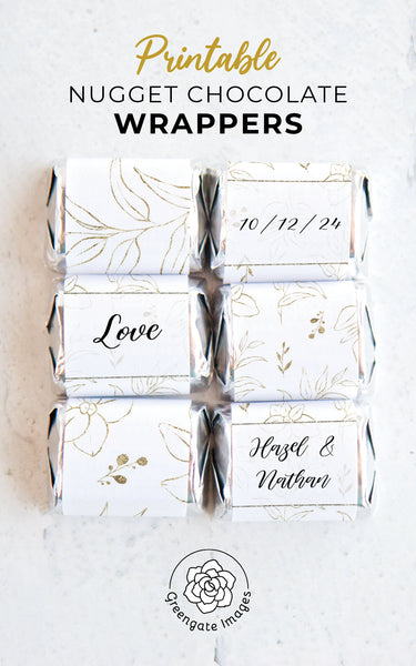 Wedding Nugget Wrappers - Greengate Images