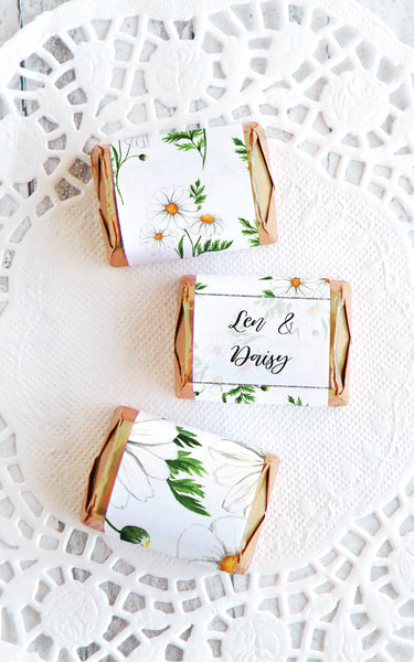 White Daisy Nugget Wrappers - Greengate Images
