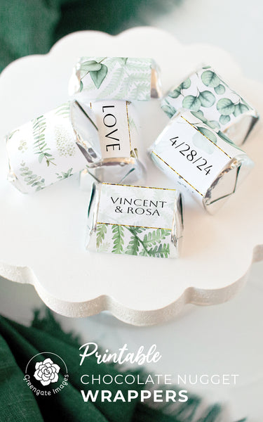 Fern/Eucalyptus Nugget Wrappers - Greengate Images