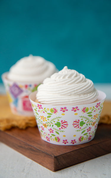 Fiesta Papel Cupcake Wrapper Duo - Greengate Images