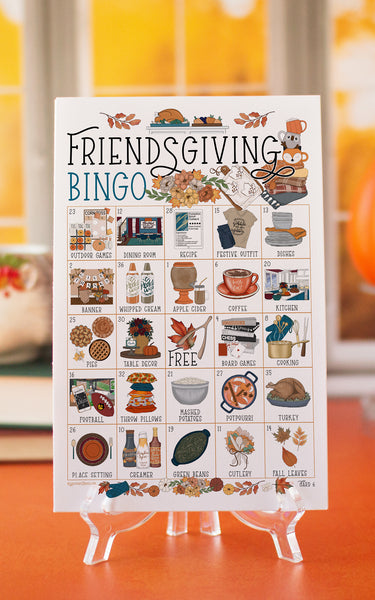 Friendsgiving Bingo - Greengate Images