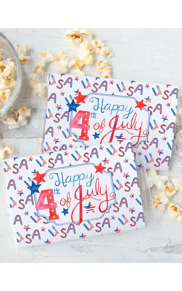 Happy 4th of July Popcorn Wrapper - Greengate Images