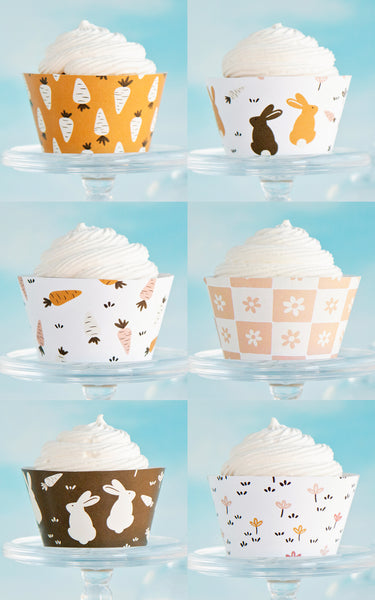 Easter Harvest Cupcake Wrapper Set - Greengate Images