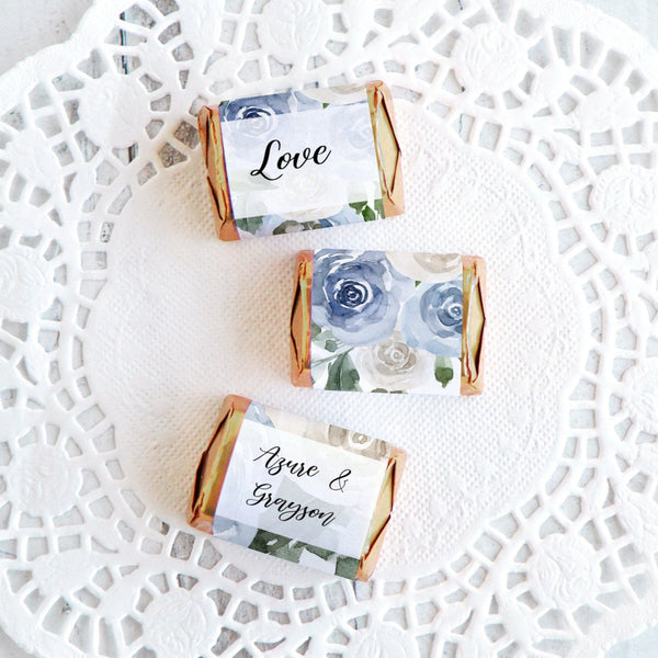 Dusty Blue Nugget Wrapper - Printable Digital Download by Greengate Images