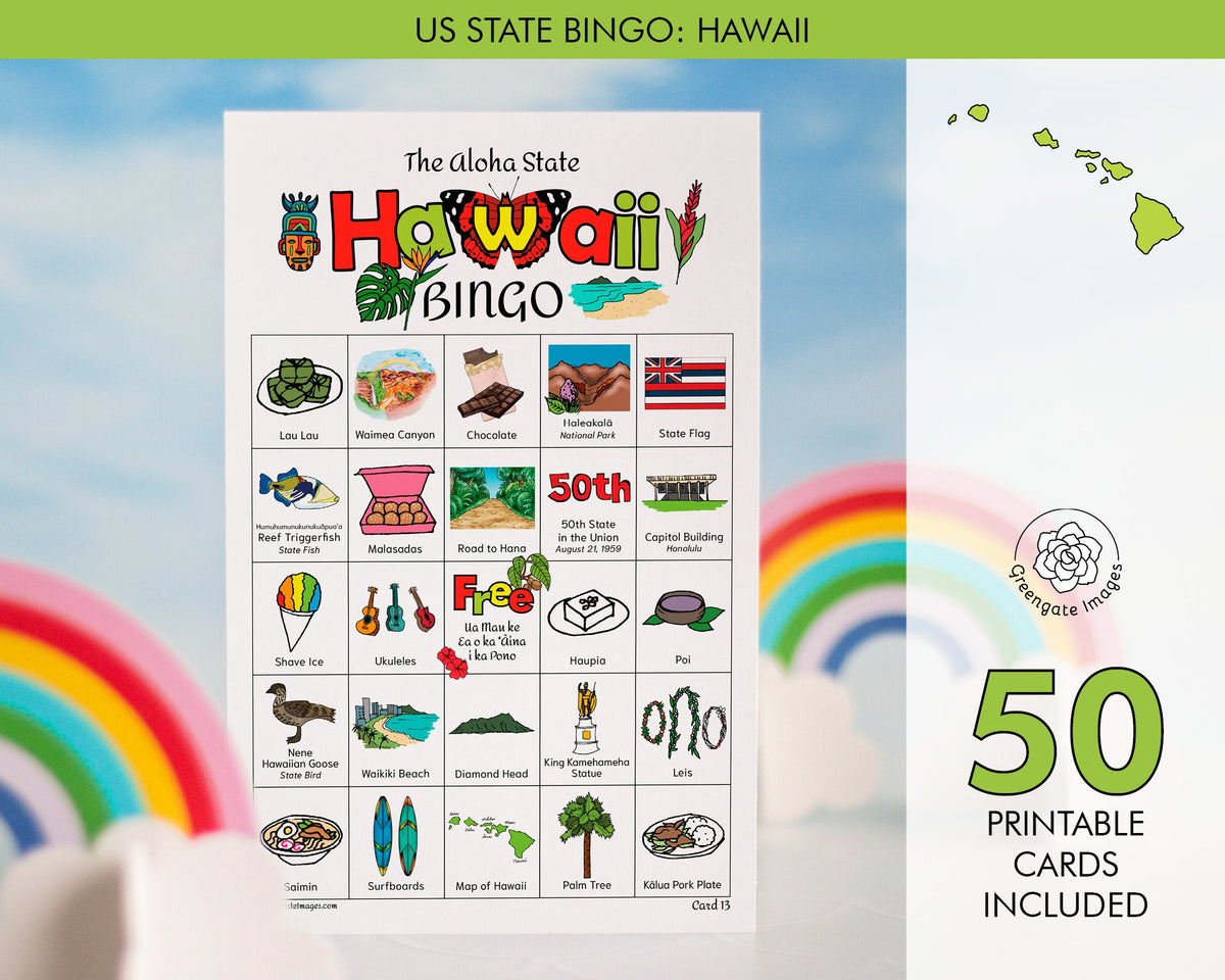 Hawaii Bingo Cards – Greengate Images hawaii-bingo-cards-greengate-images