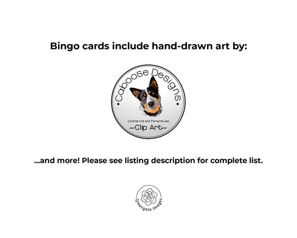 US Presidents Bingo - Printable Digital Download by Greengate Images