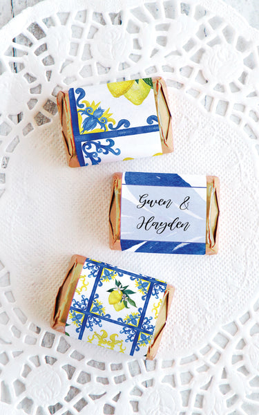 Lemons & Tile Nugget Wrappers - Greengate Images