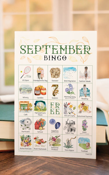 September Bingo - Greengate Images