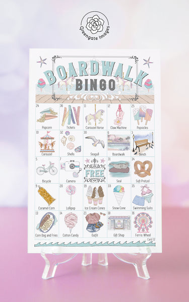 Beach Boardwalk Bingo - Greengate Images