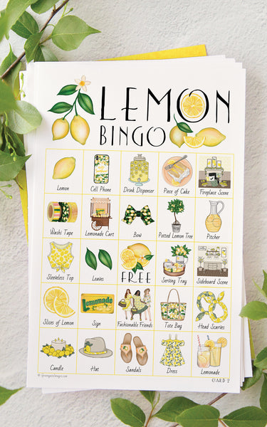 Lemon Bingo - Greengate Images