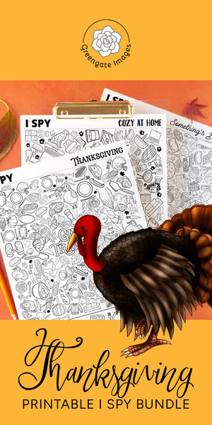 Thanksgiving I Spy Bundle