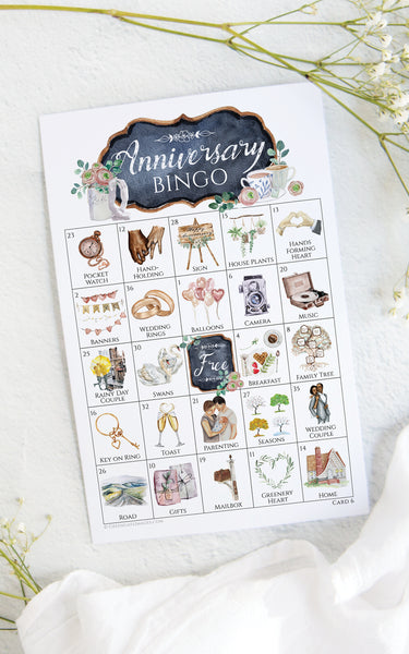 Anniversary Bingo - Greengate Images