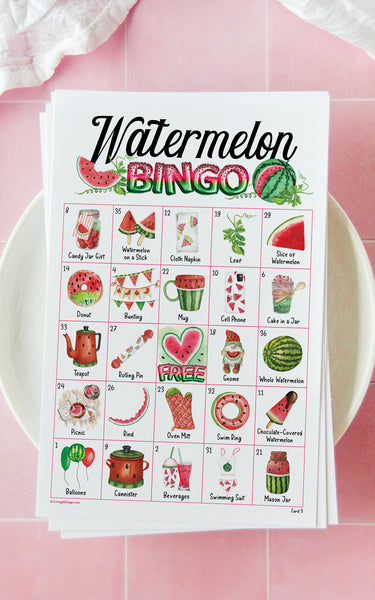 Watermelon Bingo - Greengate Images