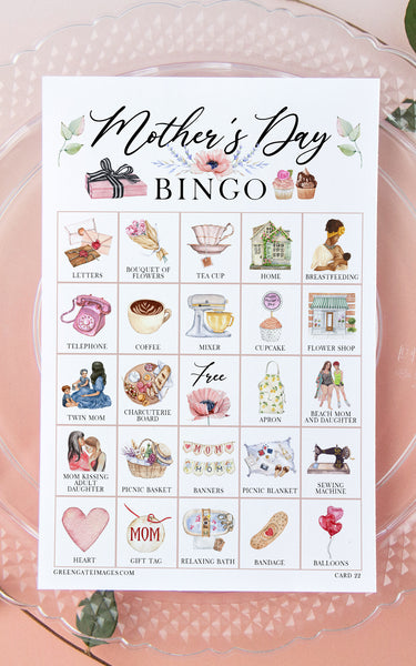 Mother's Day Bingo - Greengate Images