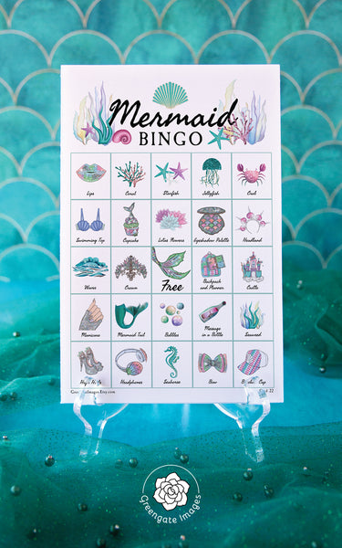 Mermaid Bingo - Greengate Images