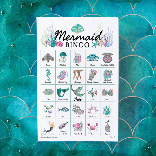 Mermaid Bingo - Greengate Images