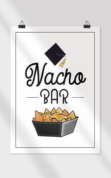 Graduation Nacho Bar Sign - Greengate Images