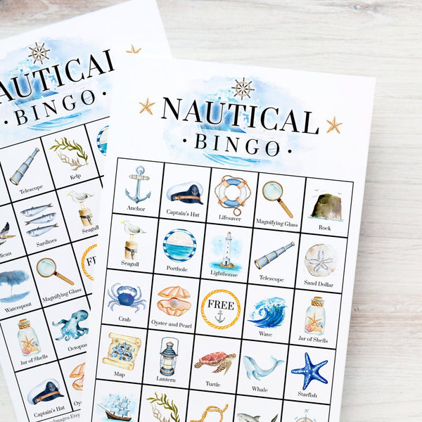 Nautical Bingo - Greengate Images