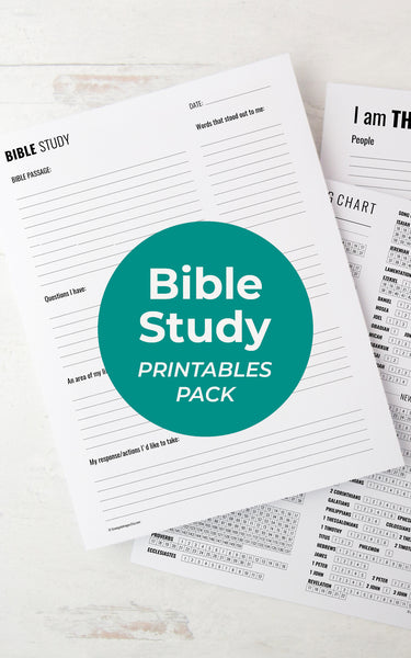 Bible Study and Spiritual Life Pack - Greengate Images
