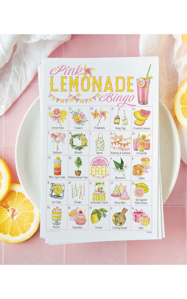 Pink Lemonade Bingo - Greengate Images