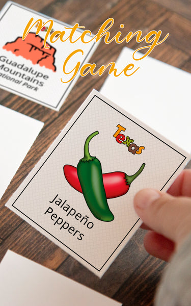 Texas Memory Game - Greengate Images