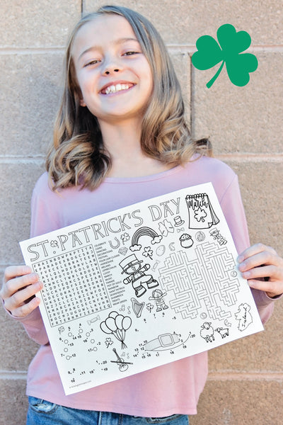 St. Patrick's Day Activity Page - Greengate Images
