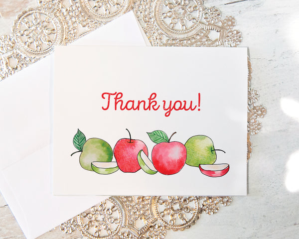 Apples Thank You Card - Greengate Images