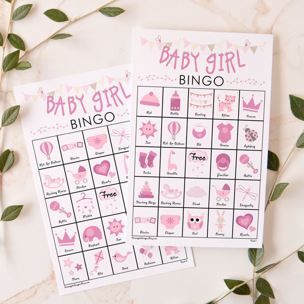 Baby Girl Bingo - Greengate Images