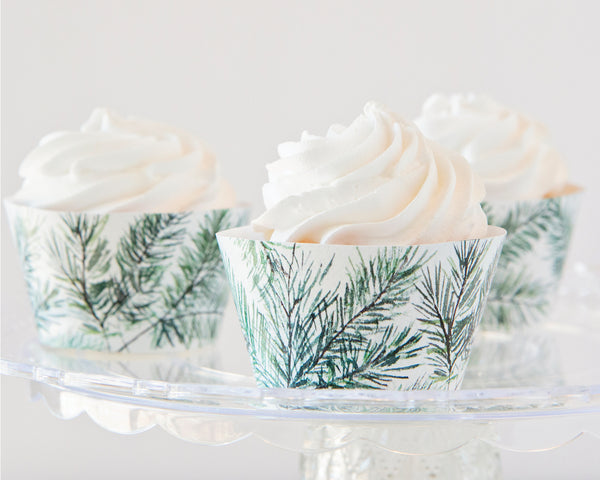 Evergreen Cupcake Wrappers - Greengate Images