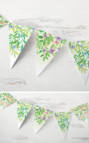 Floral Garden Bunting - Greengate Images